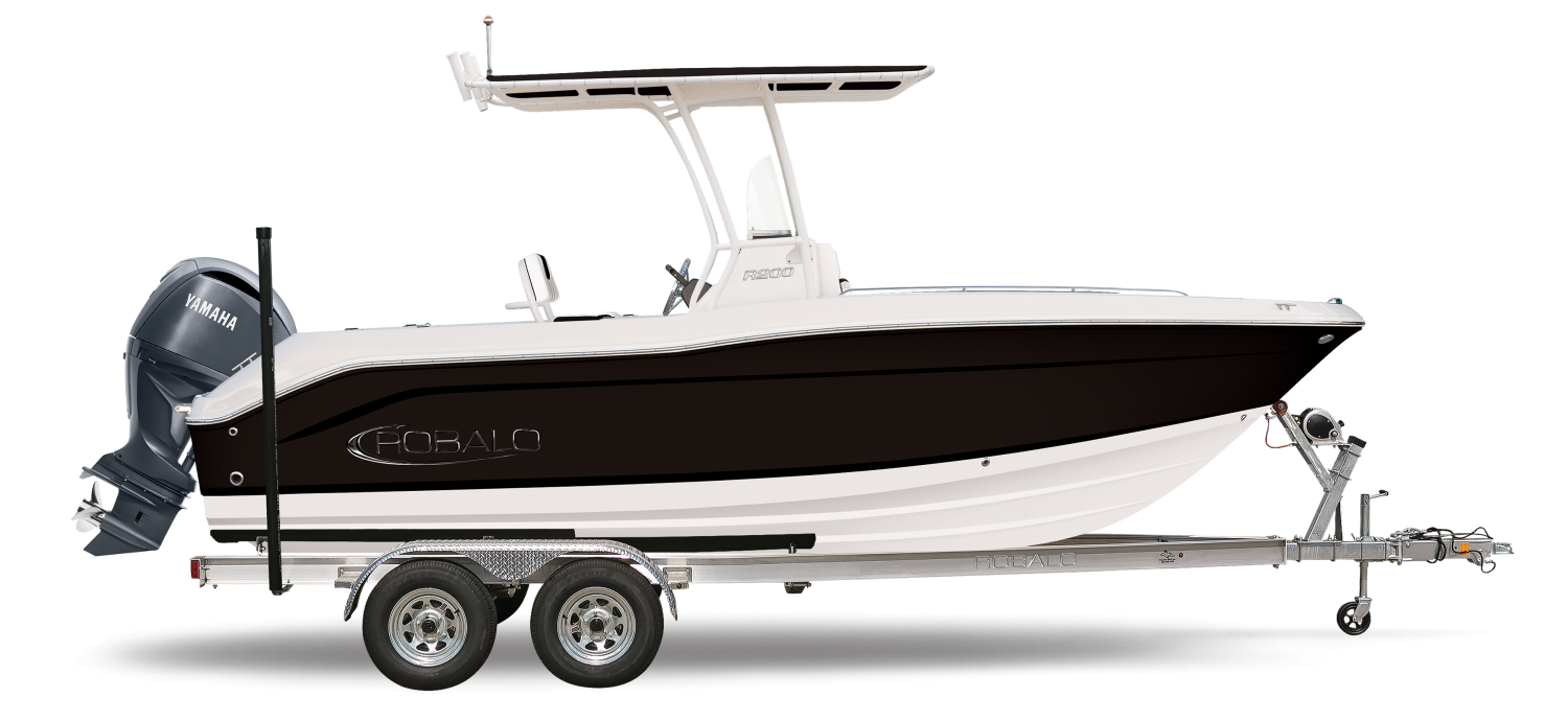 2026-robalo-r200-studio-trailer-profile 2027 Robalo R200 - Image 1